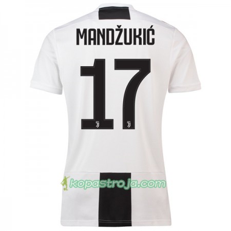 Billiga Fotbollströjor Juventus Mandzukic 17 Hemma tröja 2018/19 Kortärmad